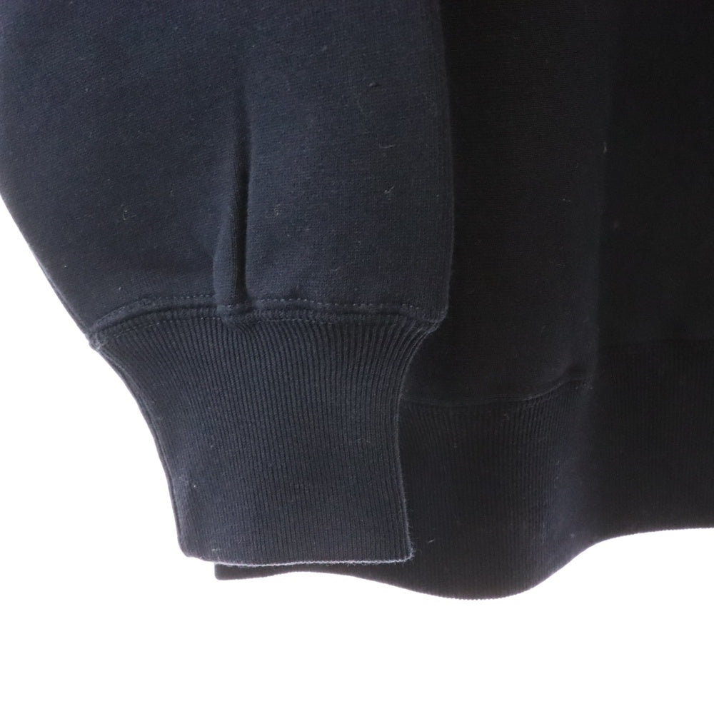 CABARET POVAL(キャバレーポバール) BEAUTY&YOUTH別注 LUXURIA プリントスウェットトレーナー ネイビー