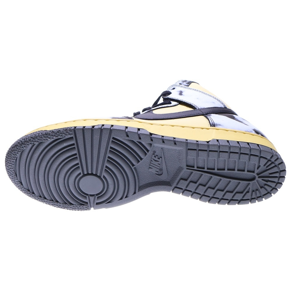 NIKE(ナイキ) DUNK HIGH 1985 SP BLACK ACID WASH ダンクハイ ブラックアシッドウォッシュ ハイカットスニーカー イエロー US11/29cm DD9404-700