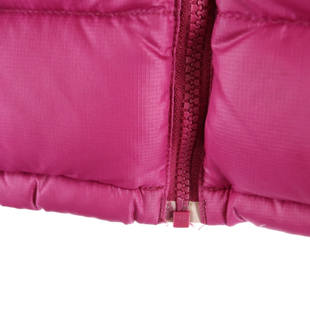 THE NORTH FACE(ザノースフェイス) NUPTSE ALPHA JACKET ヌプシ アルファ ジップアップ ダウンジャケット ピンク PL-10