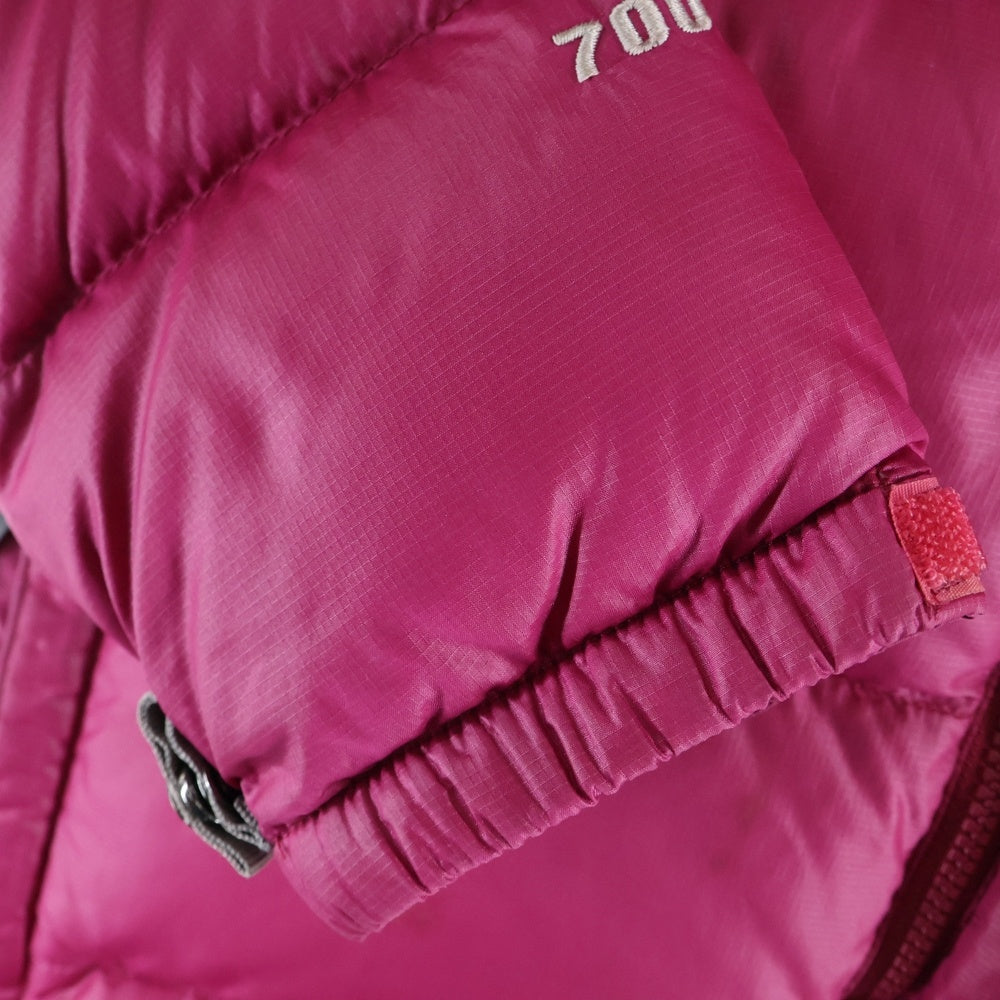 THE NORTH FACE(ザノースフェイス) NUPTSE ALPHA JACKET ヌプシ アルファ ジップアップ ダウンジャケット ピンク PL-10