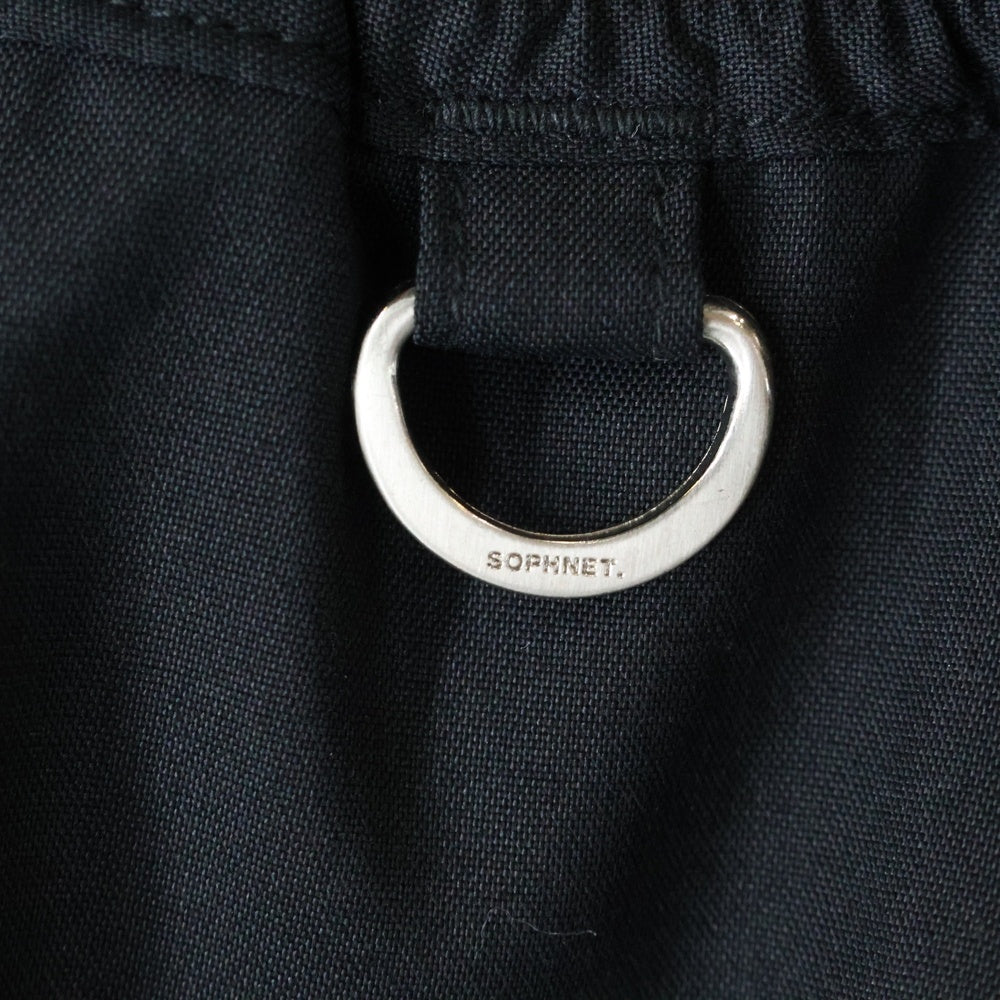 SOPHNET.(ソフネット) SARROUEL PANTS シルバー ストラップ ソフトクール ストレッチ サルエル パンツ SOPH-210030