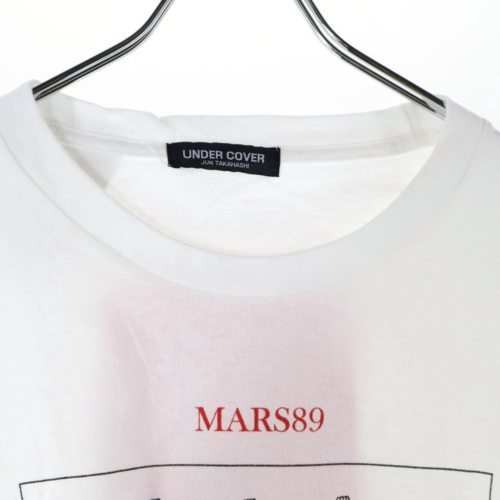 UNDERCOVER(アンダーカバー) ×MARS89 プリント ロングスリーブカットソー 長袖Tシャツ ホワイト