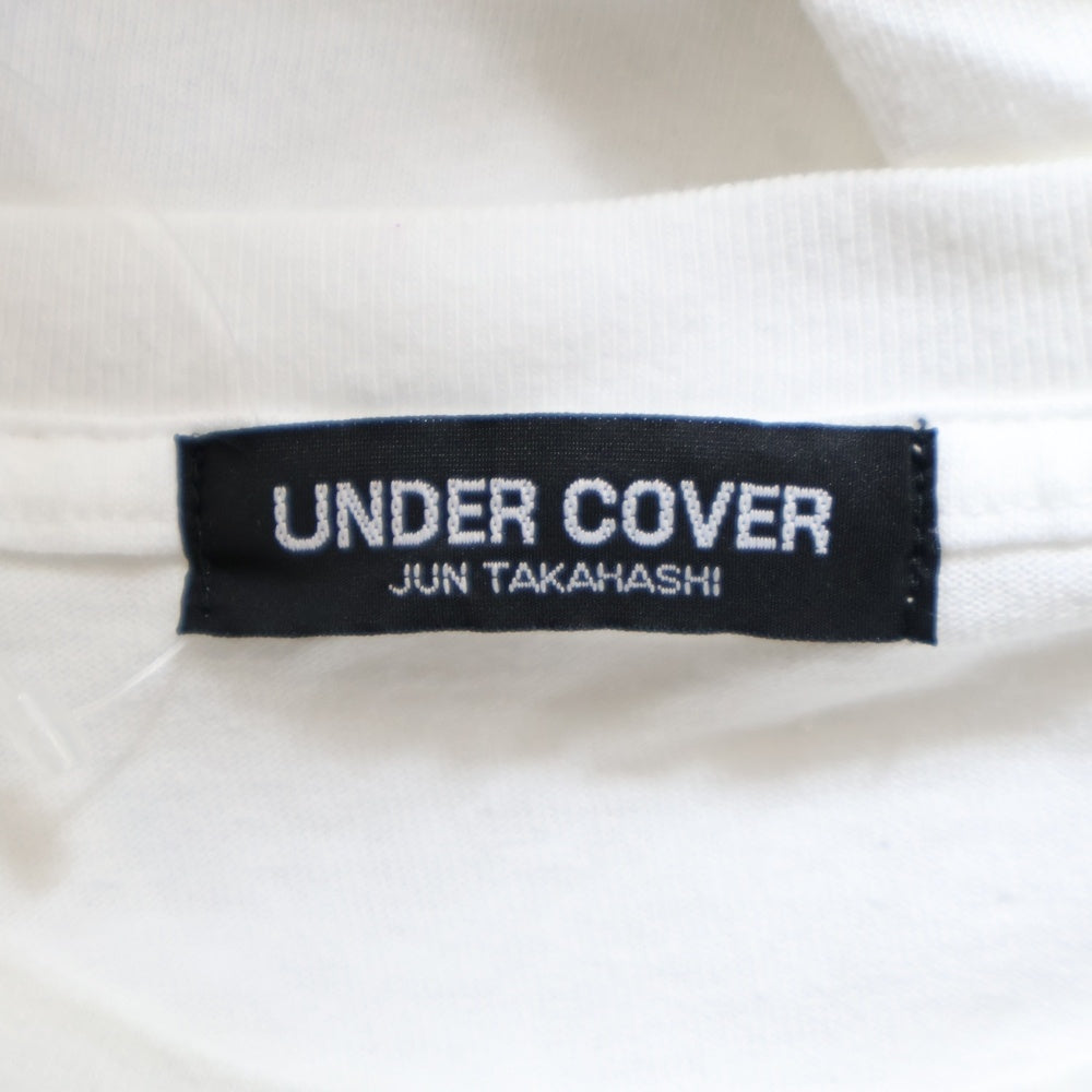 UNDERCOVER(アンダーカバー) ×MARS89 プリント ロングスリーブカットソー 長袖Tシャツ ホワイト