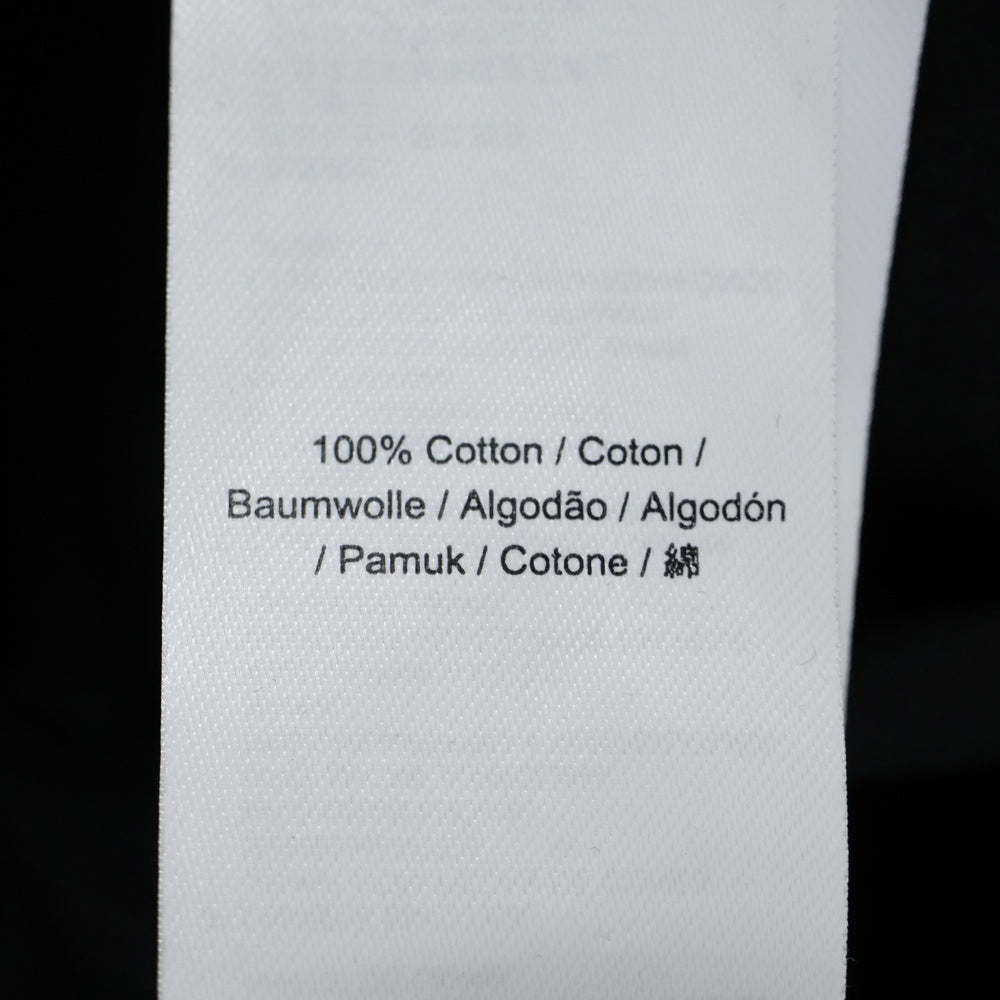 FRED PERRY(フレッドペリー) ×RAF SIMONS UNLINED PARKA ラフシモンズ パッチワーク フィッシュテール モッズパーカー コート ブラック SJ1874