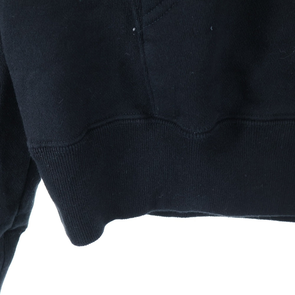 UNDERCOVER(アンダーカバー) ロゴプリント スウェット プルオーバーパーカー ブラック MUX9801