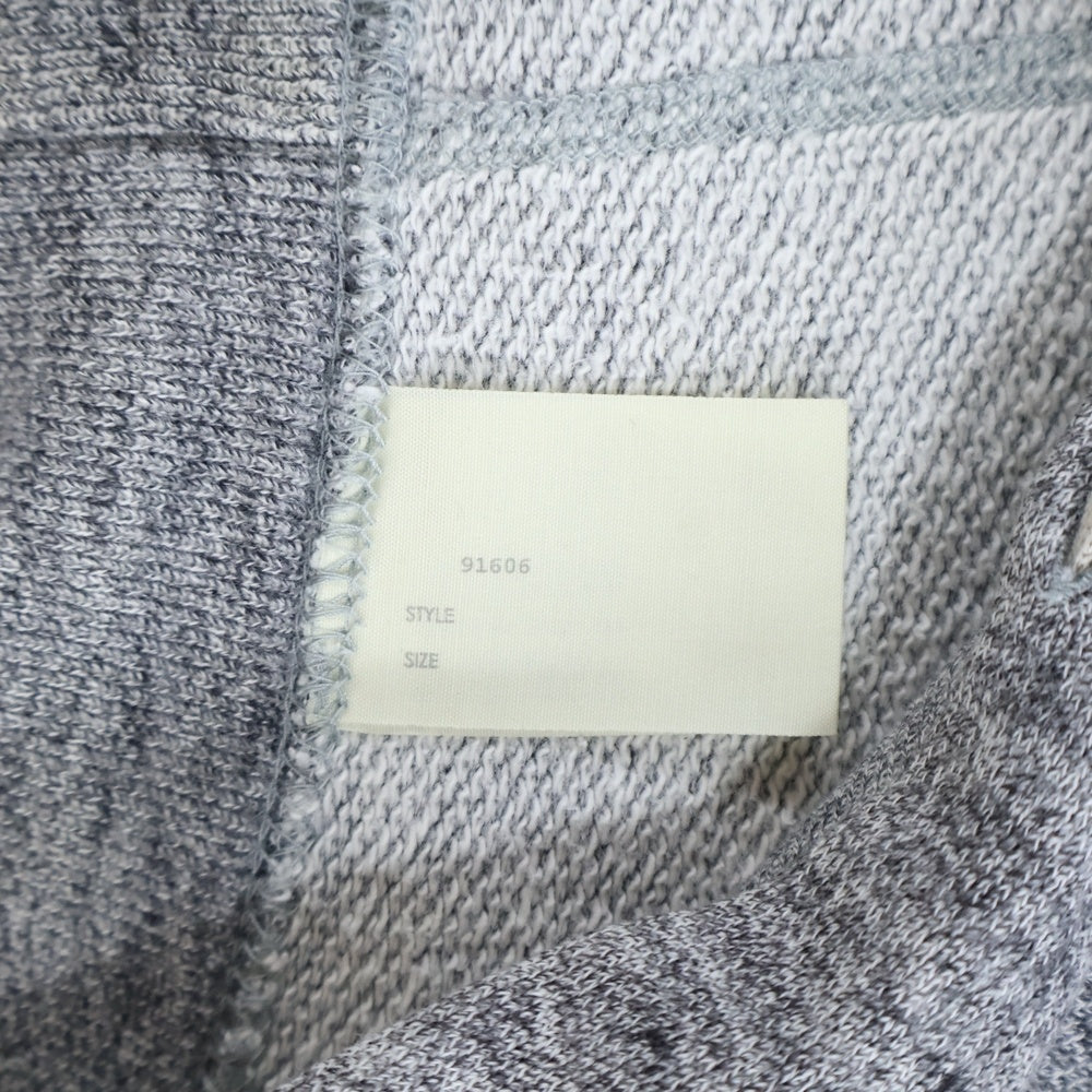 N.HOOLYWOOD(エヌハリウッド) スウェット ジップアップ パーカー グレー