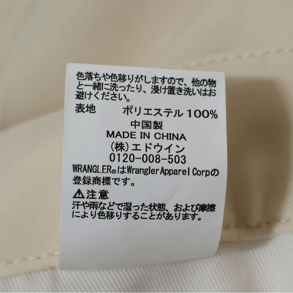 Wrangler(ラングラー) WRANCHER ランチャー ブーツカット フレアパンツ アイボリー WI1141