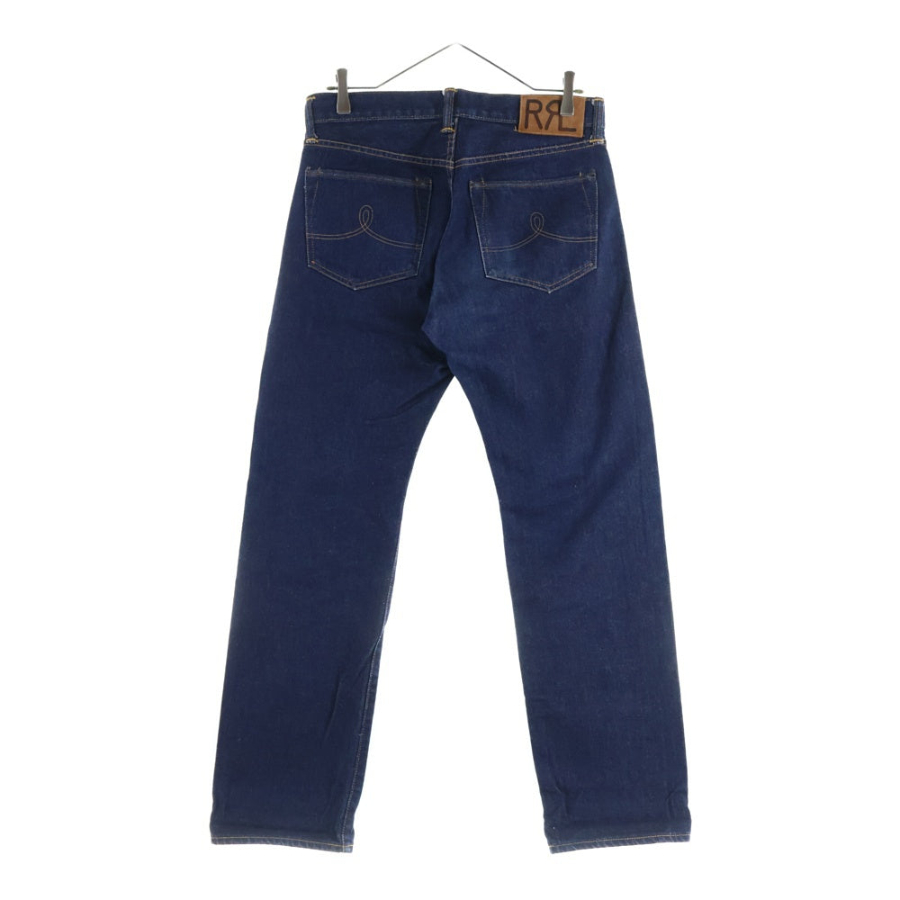 RRL(ダブルアールエル) STRAIGHT LEG JAPAN WOVEN SELVEFGE DENIM ジャパン ウーブン セルビッチ ストレート デニム パンツ インディゴ 782504836001
