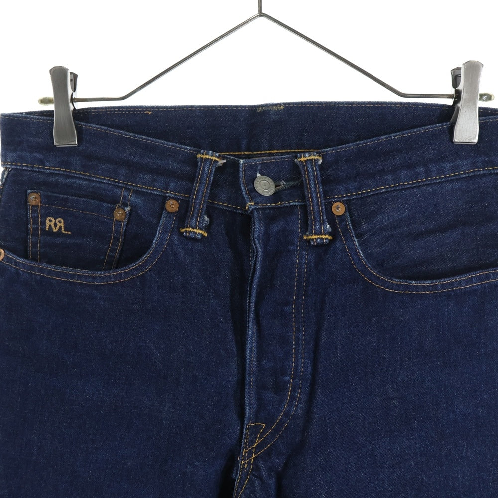 RRL(ダブルアールエル) STRAIGHT LEG JAPAN WOVEN SELVEFGE DENIM ジャパン ウーブン セルビッチ ストレート デニム パンツ インディゴ 782504836001