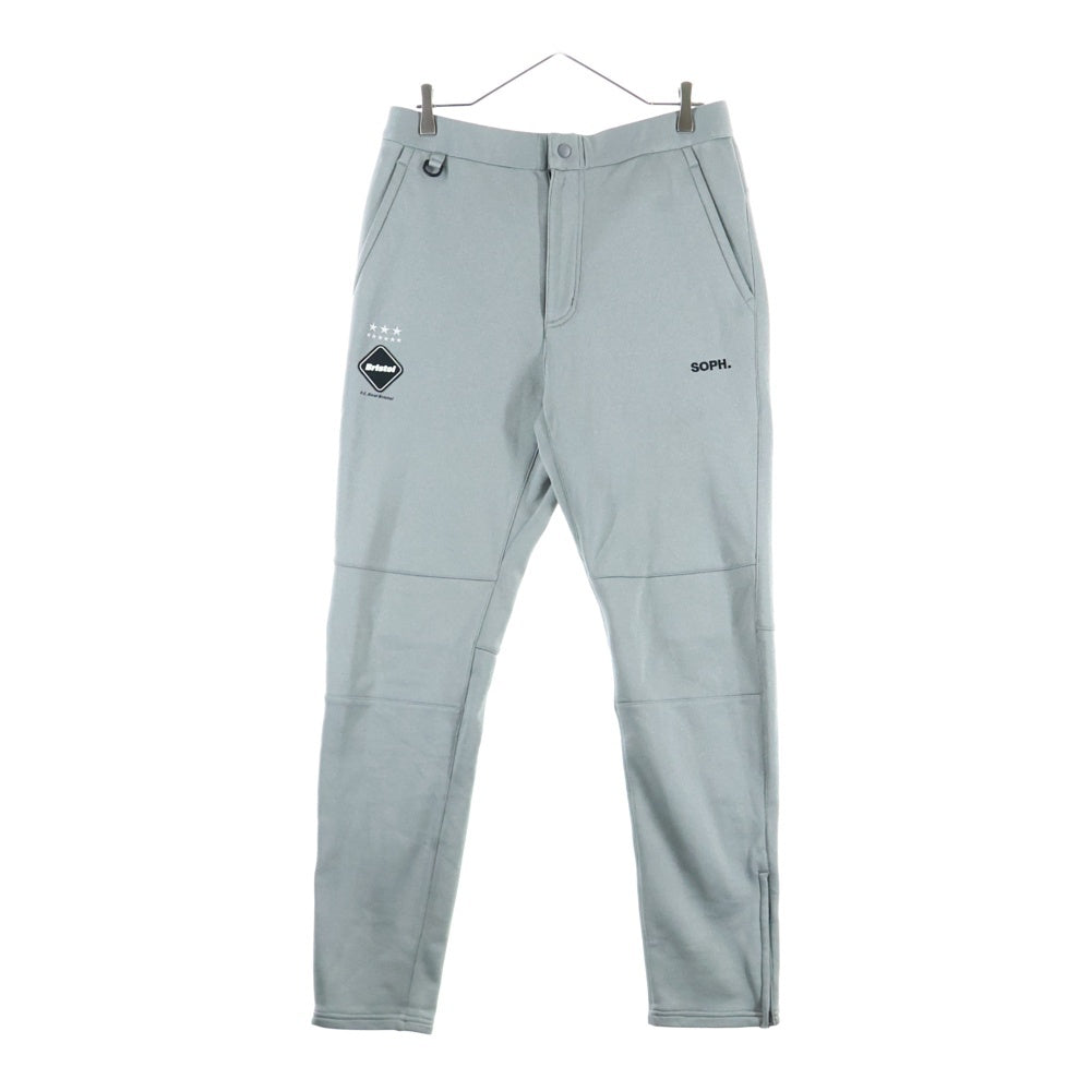 F.C.R.B./F.C.Real Bristol/FCRB(エフシーアールビー/エフシーレアルブリストル) 16AW SWEAT PANTS フロントロゴワッペン スウェットパンツ グレー FCRB-167019