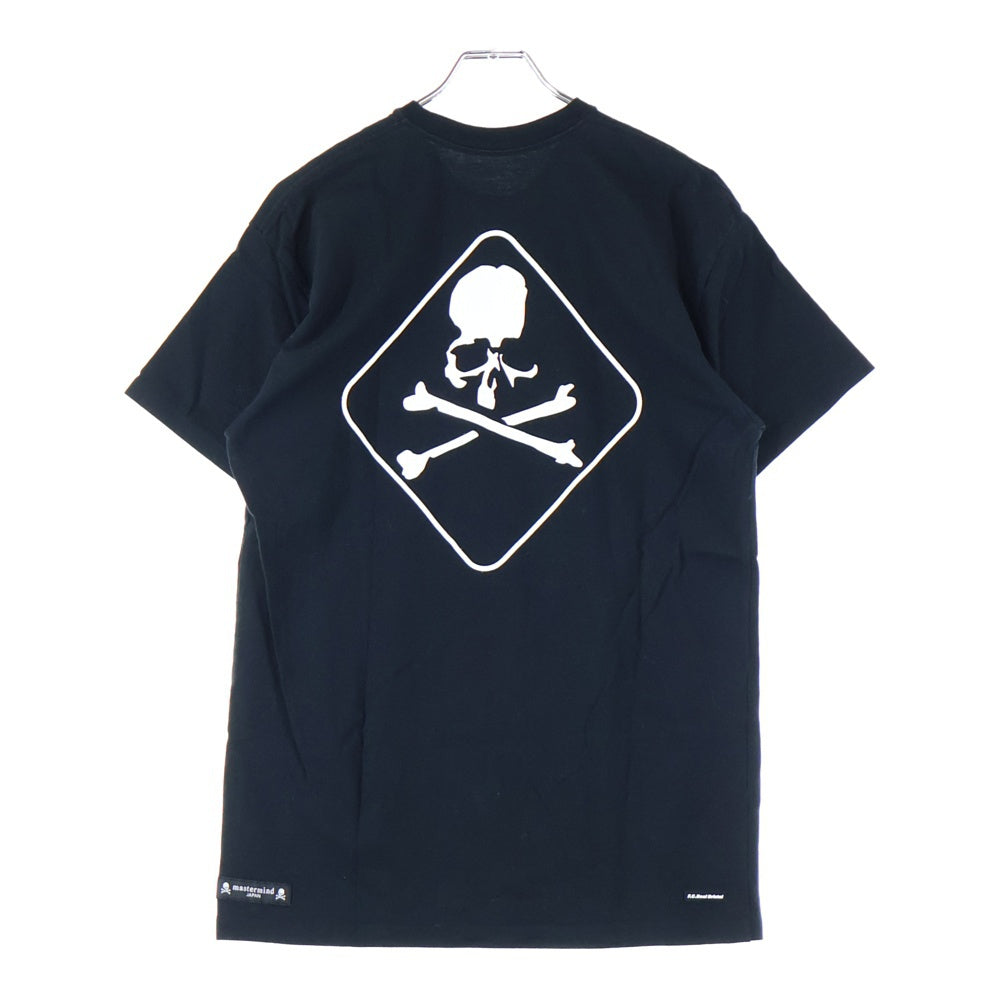 F.C.R.B./F.C.Real Bristol/FCRB(エフシーアールビー/エフシーレアルブリストル) ×MASTERMIND PRINT S/S TEE マスターマインド フロントロゴプリント半袖Tシャツ FCBR-170096