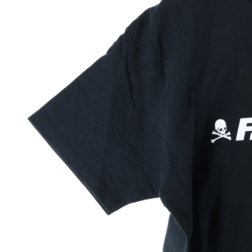 F.C.R.B./F.C.Real Bristol/FCRB(エフシーアールビー/エフシーレアルブリストル) ×MASTERMIND PRINT S/S TEE マスターマインド フロントロゴプリント半袖Tシャツ FCBR-170096
