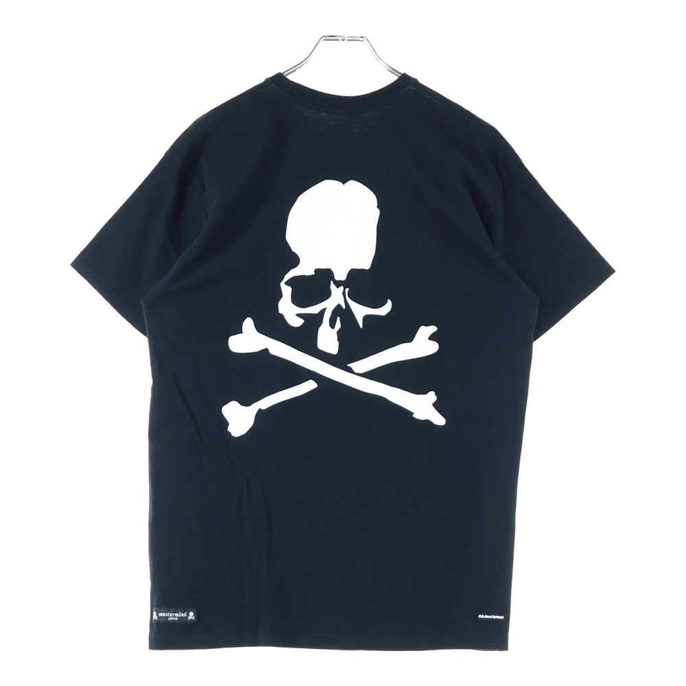 F.C.R.B./F.C.Real Bristol/FCRB(エフシーアールビー/エフシーレアルブリストル) ×MASTERMIND JAPAN S/S TEE マスターマインド ジャパン バックスカルプリント半袖Tシャツ FCBR-170089