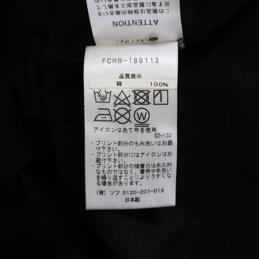 F.C.R.B./F.C.Real Bristol/FCRB(エフシーアールビー/エフシーレアルブリストル) 18AW ×MASTERMIND FOLLOW FCRB MMJ TEE マスターマインド バックスカルプリント半袖Tシャツ FCRB-189113