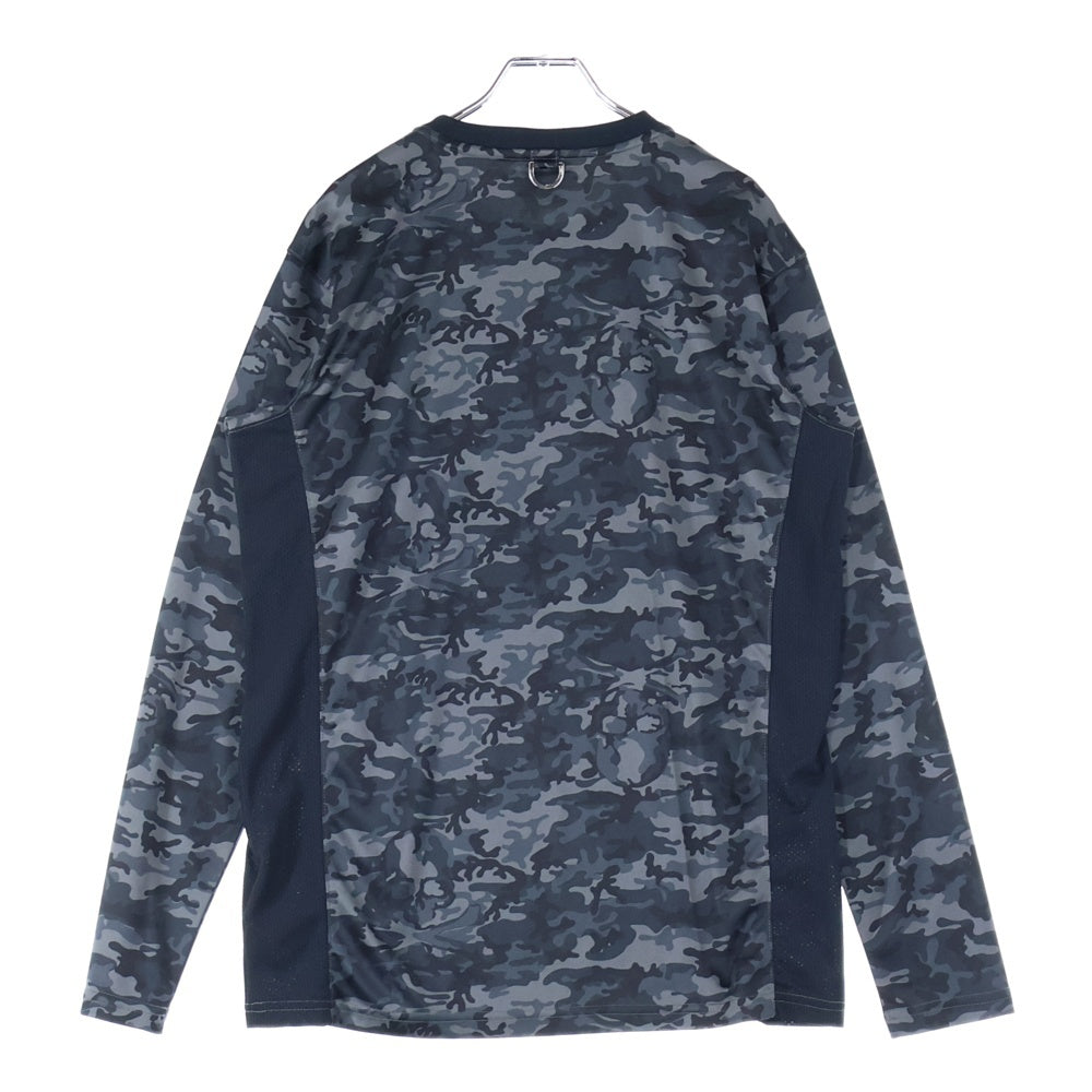 F.C.R.B./F.C.Real Bristol/FCRB(エフシーアールビー/エフシーレアルブリストル) ×NIKE GAME SHIRT ナイキ カモフラ柄 フロントロゴワッペン 長袖ゲームTシャツ 534625-011