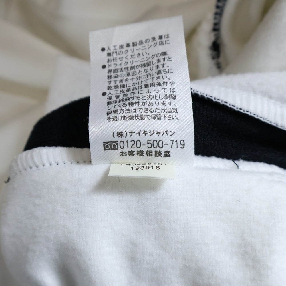 F.C.R.B./F.C.Real Bristol/FCRB(エフシーアールビー/エフシーレアルブリストル) ×NIKE ナイキ フェイクレザーライン フロントロゴ トラックパンツ ホワイト 193916