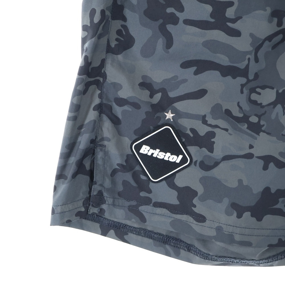 F.C.R.B./F.C.Real Bristol/FCRB(エフシーアールビー/エフシーレアルブリストル) ×NIKE ×MASTERMIND JAPAN CAMO SHORT ナイキ マスターマインド ジャパン カモ柄 ショーツ ブラック/グレー 534628-010