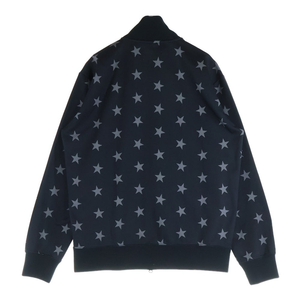 F.C.R.B./F.C.Real Bristol/FCRB(エフシーアールビー/エフシーレアルブリストル) 13AW ×NIKE STAR TRACK JACKET ナイキ スター総柄プリント トラックジャケット ブラック 615021-017