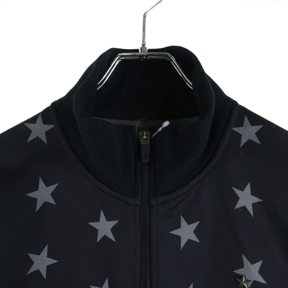 F.C.R.B./F.C.Real Bristol/FCRB(エフシーアールビー/エフシーレアルブリストル) 13AW ×NIKE STAR TRACK JACKET ナイキ スター総柄プリント トラックジャケット ブラック 615021-017