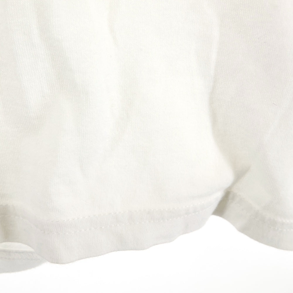 F.C.R.B.(エフシーアールビー) BOX LOGO TEE ボックスロゴプリントTシャツ 半袖クルーネックカットソー ホワイト FCRB-160031