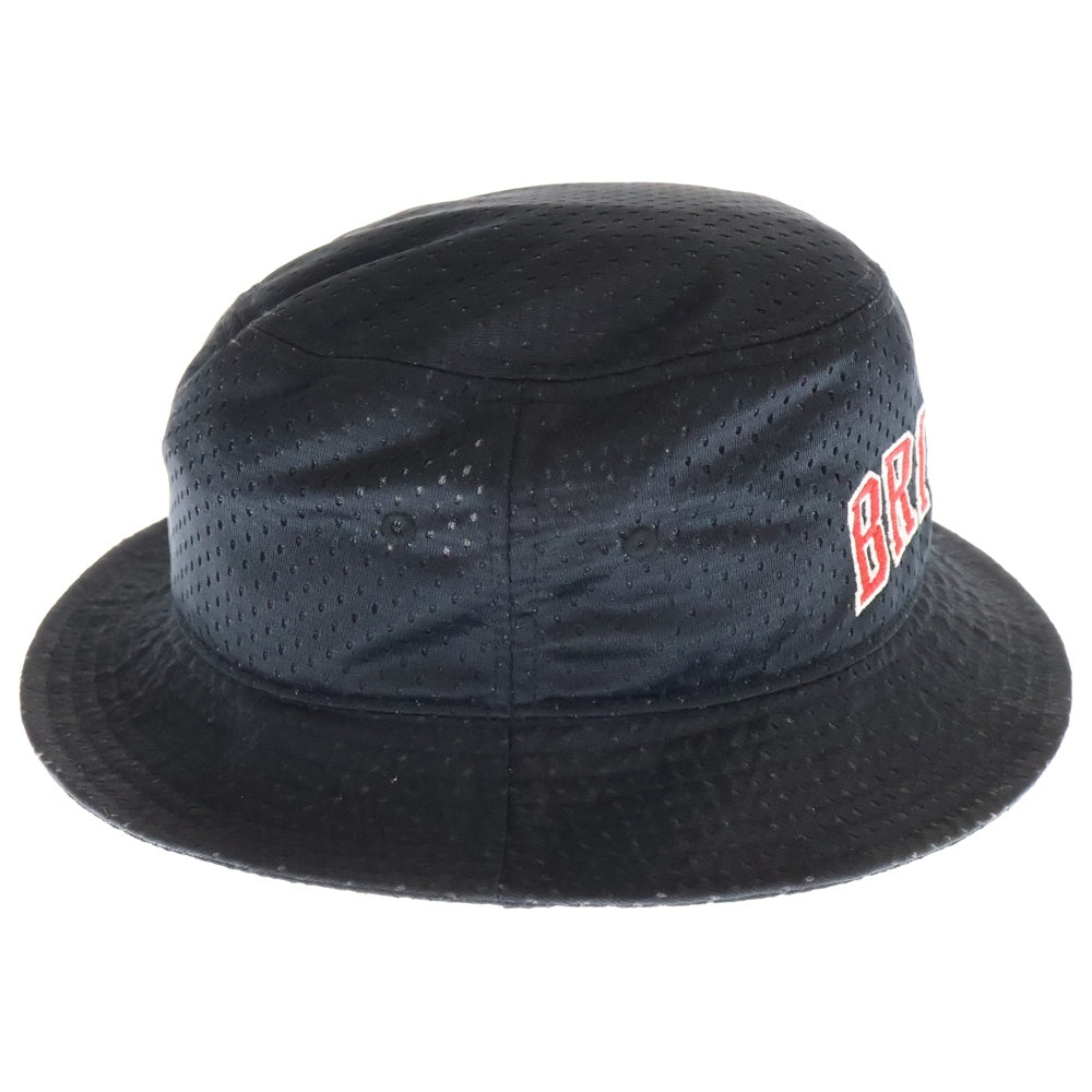 F.C.R.B./F.C.Real Bristol/FCRB(エフシーアールビー/エフシーレアルブリストル) 15SS MESH HAT ロゴ刺繍 メッシュバケットハット 帽子 ブラック FCRB-150033