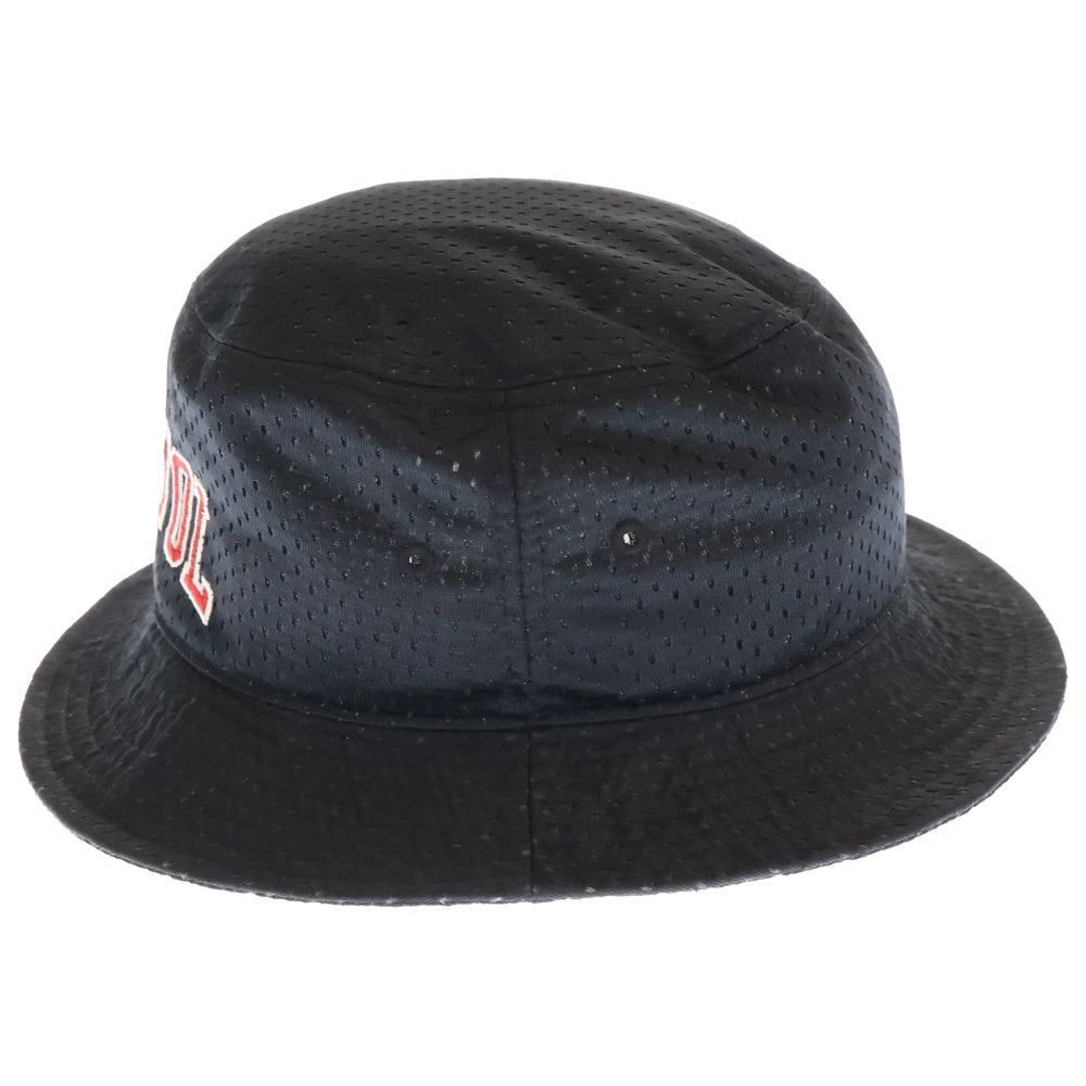 F.C.R.B./F.C.Real Bristol/FCRB(エフシーアールビー/エフシーレアルブリストル) 15SS MESH HAT ロゴ刺繍 メッシュバケットハット 帽子 ブラック FCRB-150033