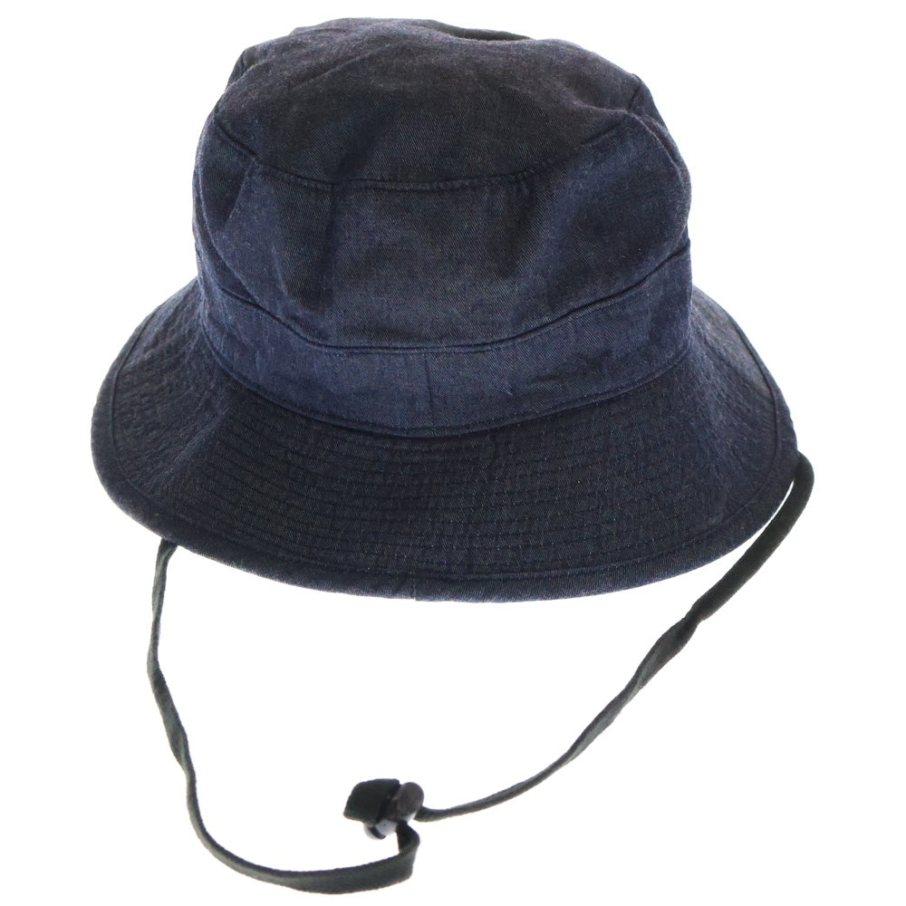 F.C.R.B./F.C.Real Bristol/FCRB(エフシーアールビー/エフシーレアルブリストル) ロゴ刺繍 デニムバケットハット 帽子 インディゴ FCRB-160037