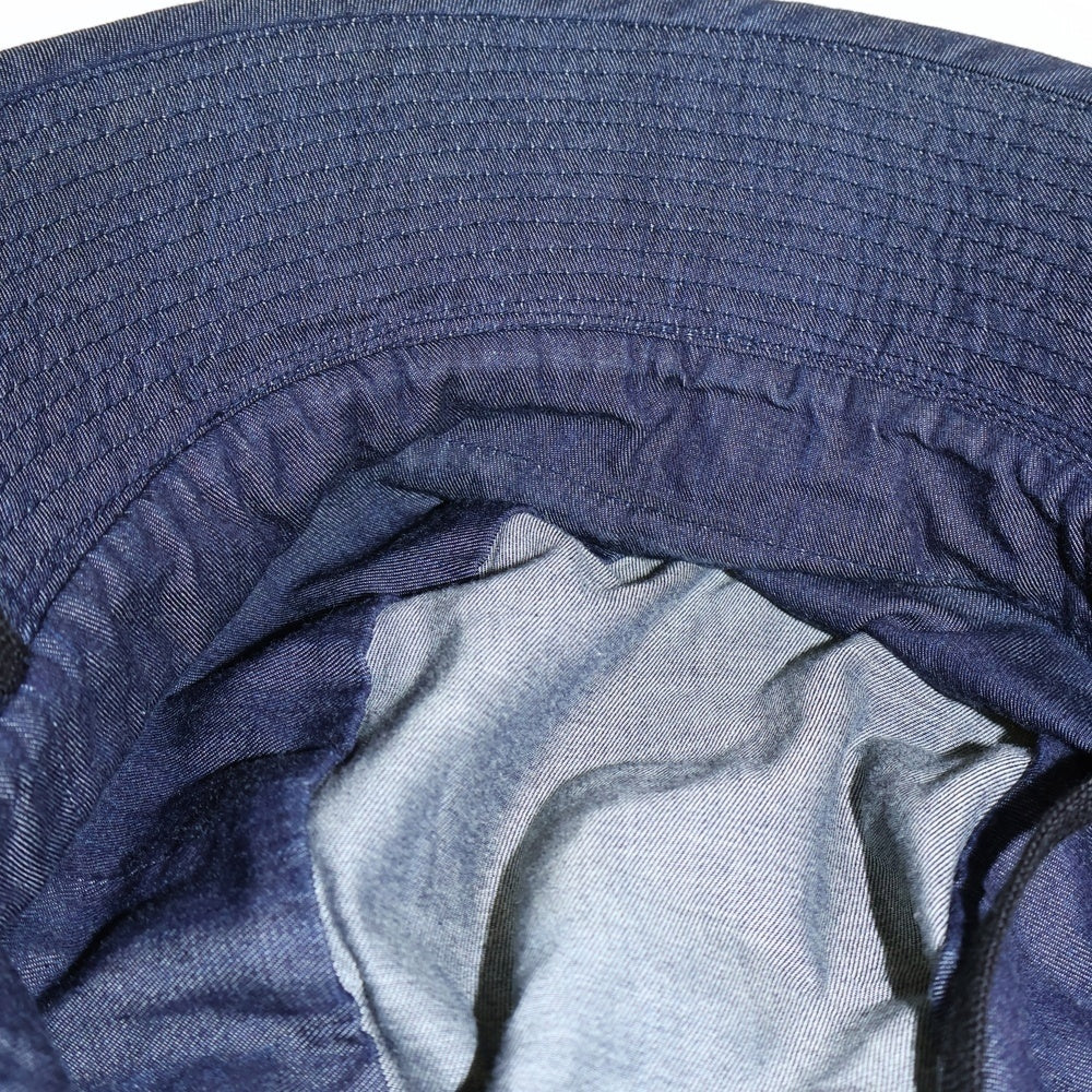 F.C.R.B./F.C.Real Bristol/FCRB(エフシーアールビー/エフシーレアルブリストル) ロゴ刺繍 デニムバケットハット 帽子 インディゴ FCRB-160037