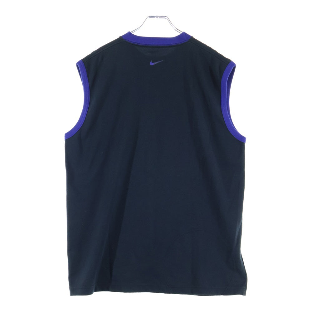 F.C.R.B./F.C.Real Bristol/FCRB(エフシーアールビー/エフシーレアルブリストル) ×NIKE 02SS ナイキ ノースリーブカットソー タンクトップ ブラック/ブルー 186938