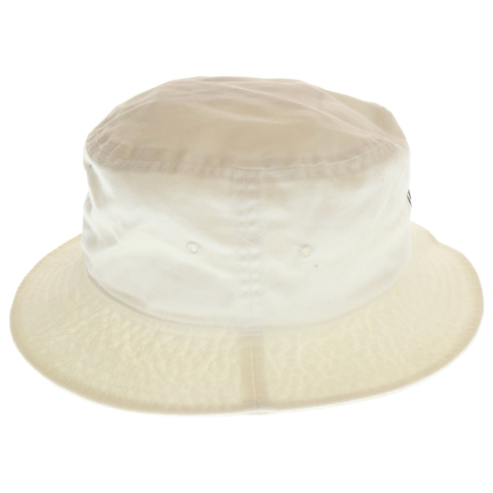 F.C.R.B./F.C.Real Bristol/FCRB(エフシーアールビー/エフシーレアルブリストル) ロゴ刺繍 コットンバケットハット 帽子 ホワイト FCRB-150031