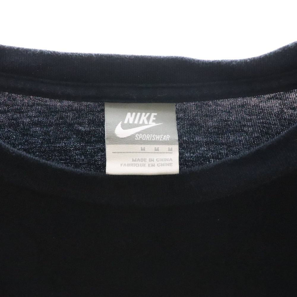 F.C.R.B./F.C.Real Bristol/FCRB(エフシーアールビー/エフシーレアルブリストル) ×NIKE ナイキ フロントスウッシュロゴプリントTシャツ 半袖クルーネックカットソー ネイビー 389769