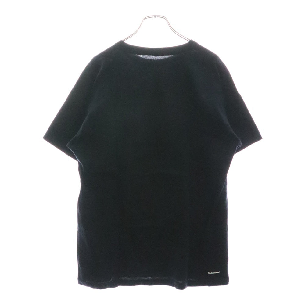 F.C.R.B./F.C.Real Bristol/FCRB(エフシーアールビー/エフシーレアルブリストル) 16SS EMBLEM TEE フロントエンブレムプリントTシャツ 半袖クルーネックカットソー ブラック FCRB-160025