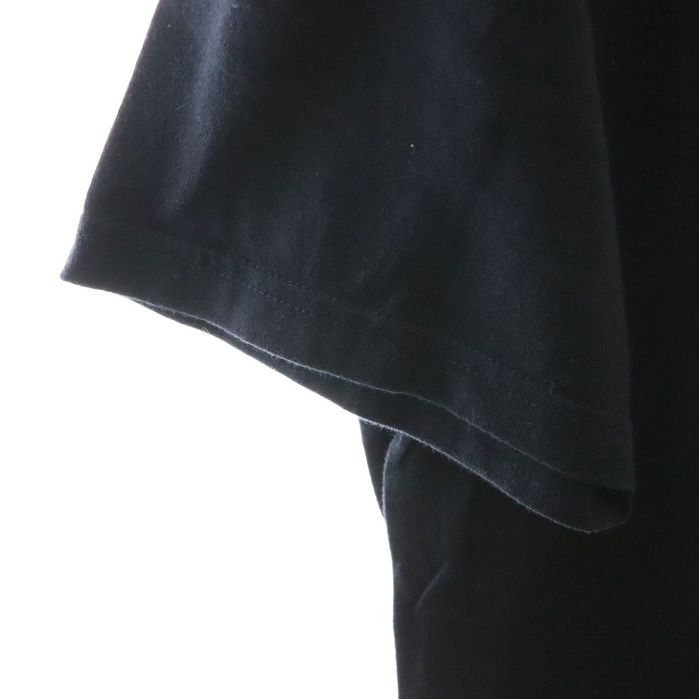 F.C.R.B./F.C.Real Bristol/FCRB(エフシーアールビー/エフシーレアルブリストル) 16SS EMBLEM TEE フロントエンブレムプリントTシャツ 半袖クルーネックカットソー ブラック FCRB-160025