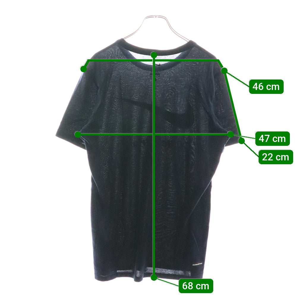 F.C.R.B./F.C.Real Bristol/FCRB(エフシーアールビー/エフシーレアルブリストル) 16SS ×NIKE DRI-FIT AUTENTIC SWOOTH TEE ナイキ ドライフィット フロントロゴプリント半袖Tシャツ 823130-450