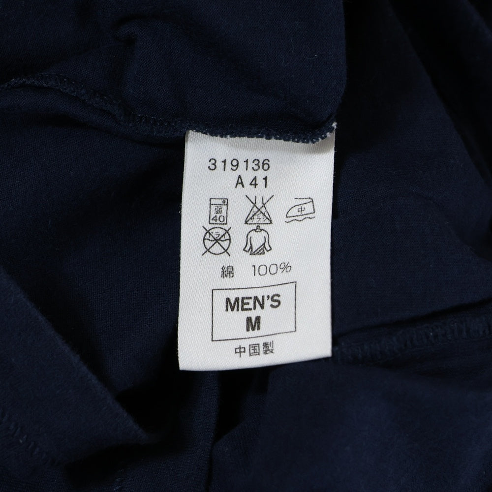 F.C.R.B./F.C.Real Bristol/FCRB(エフシーアールビー/エフシーレアルブリストル) ×NIKE ナイキ 胸スカルロゴTシャツ 半袖Vネックカットソー ネイビー 319136