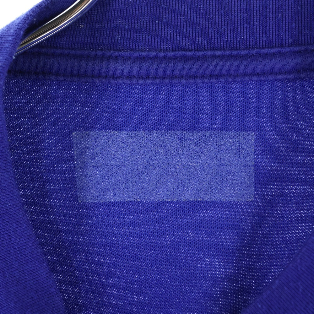 F.C.R.B./F.C.Real Bristol/FCRB(エフシーアールビー/エフシーレアルブリストル) ×NIKE ナイキ フロントナンバリングロゴTシャツ 半袖クルーネックカットソー ブルー