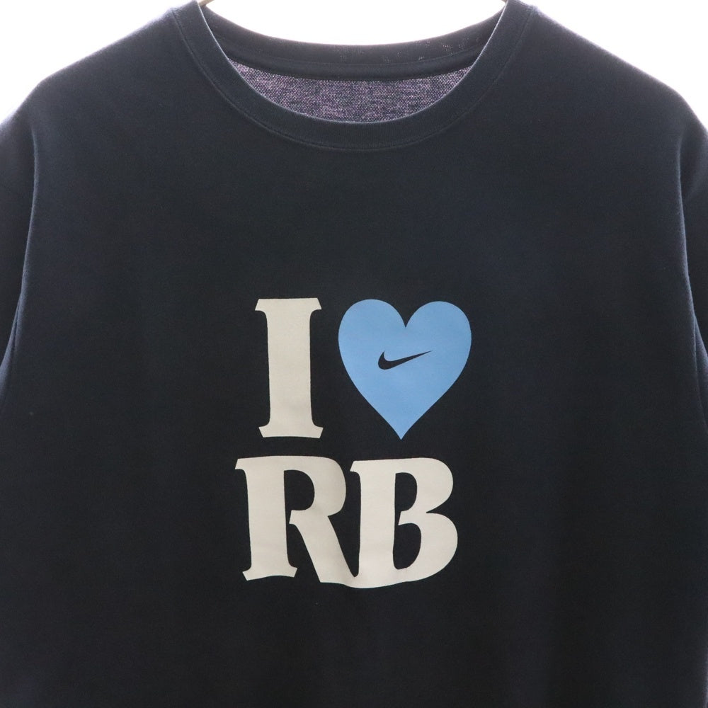F.C.R.B./F.C.Real Bristol/FCRB(エフシーアールビー/エフシーレアルブリストル) ×NIKE I LOVE RB TEE ナイキ フロントプリントTシャツ 半袖クルーネックカットソー ネイビー 216949