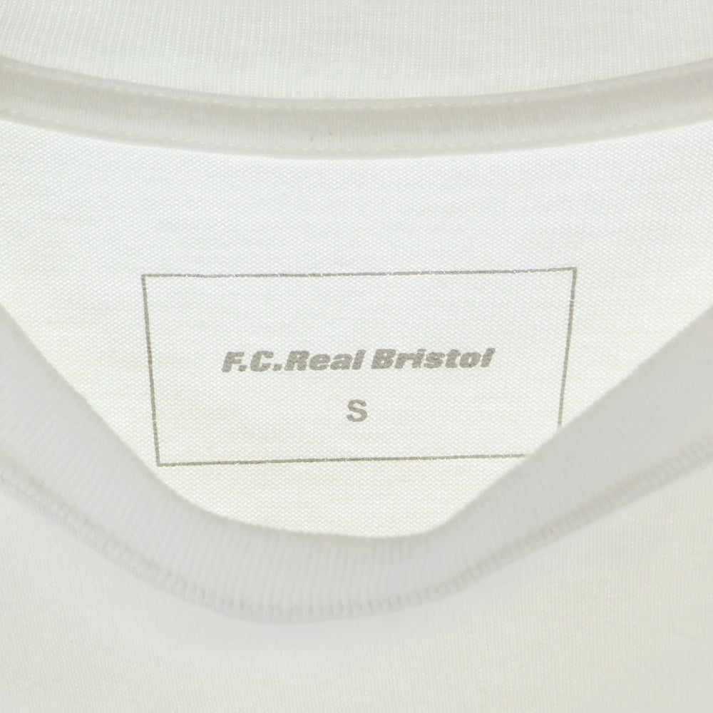 F.C.R.B./F.C.Real Bristol/FCRB(エフシーアールビー/エフシーレアルブリストル) STENCIL EMBLEM TEE ステンシルエンブレム ボックスロゴプリント半袖Tシャツ FCRB-167033