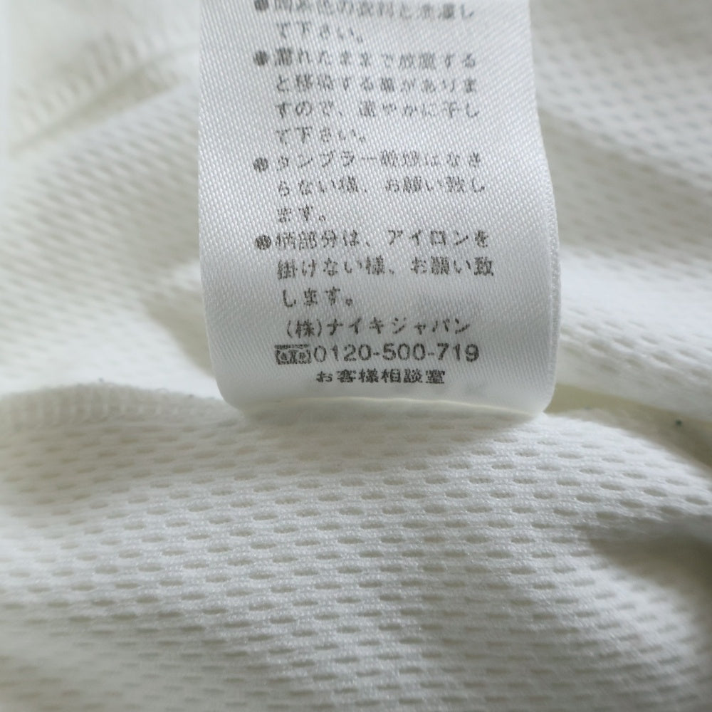 F.C.R.B./F.C.Real Bristol/FCRB(エフシーアールビー/エフシーレアルブリストル) ×NIKE ナイキ バックイラストプリントTシャツ 半袖クルーネックカットソー ホワイト