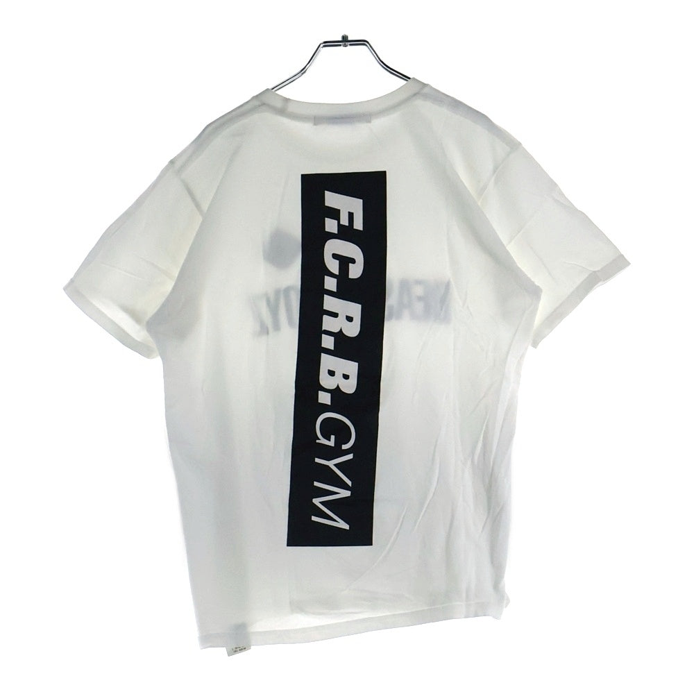 F.C.R.B./F.C.Real Bristol/FCRB(エフシーアールビー/エフシーレアルブリストル) ×BEASTY BOYZ GYM TEE ビースティーボーイズ 両面プリントTシャツ 半袖クルーネックカットソー ホワイト BB1620-TS01