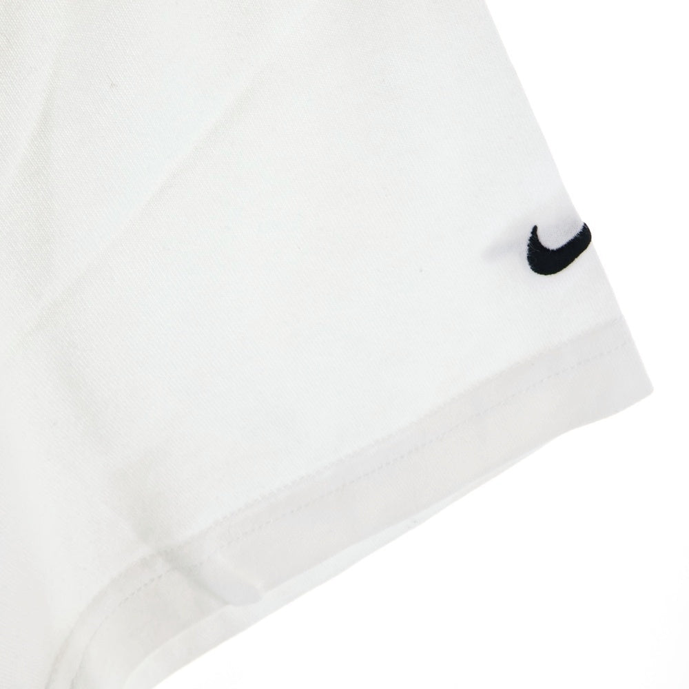 F.C.R.B./F.C.Real Bristol/FCRB(エフシーアールビー/エフシーレアルブリストル) ×NIKE ナイキ カモ柄 フロントロゴプリントTシャツ 半袖クルーネックカットソー ホワイト 640479-100