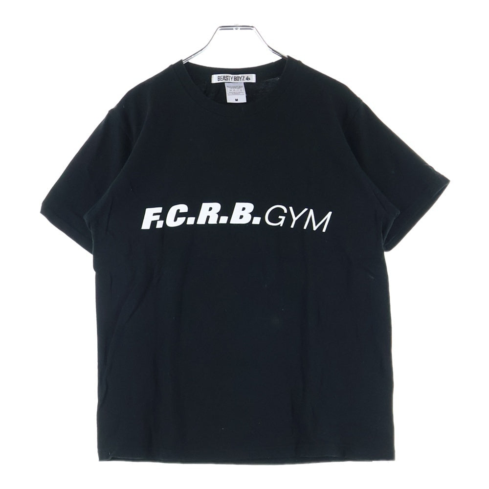 F.C.R.B./F.C.Real Bristol/FCRB(エフシーアールビー/エフシーレアルブリストル) ×BEASTY BOYZ GYM TEE ビースティーボーイズ 両面プリントTシャツ 半袖クルーネックカットソー ブラック BB1620-TS02