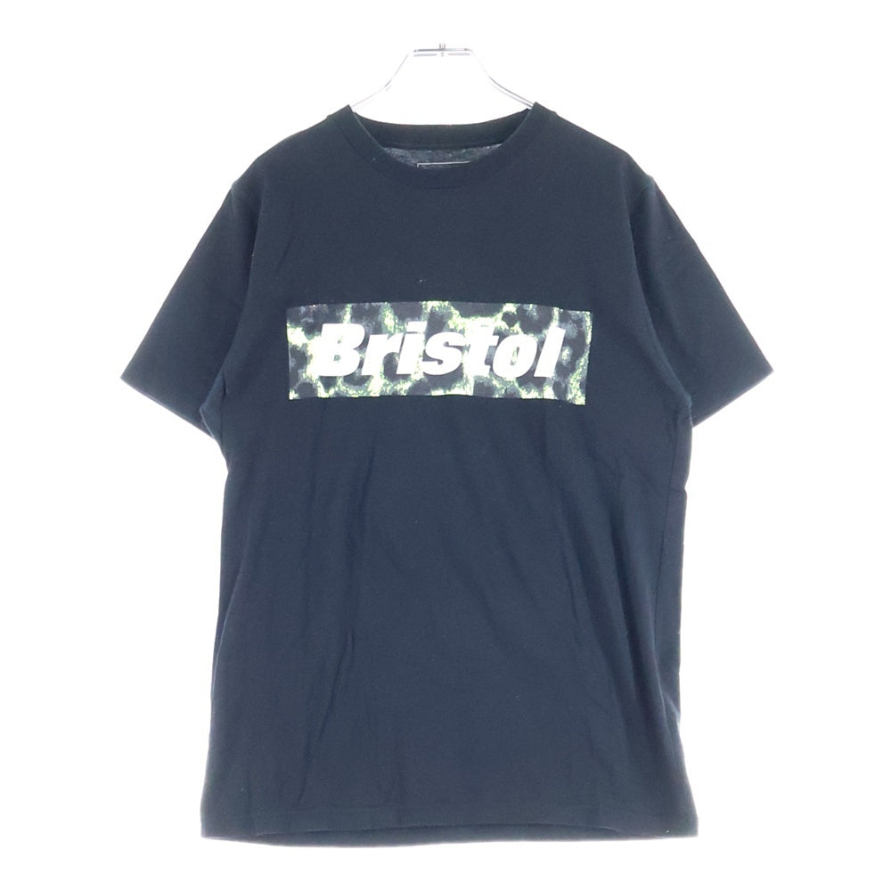 F.C.R.B./F.C.Real Bristol/FCRB(エフシーアールビー/エフシーレアルブリストル) 15SS CAMOFLAGE BRISTOL LOGO TEE カモ柄 ボックスロゴプリント半袖Tシャツ FCRB-150027