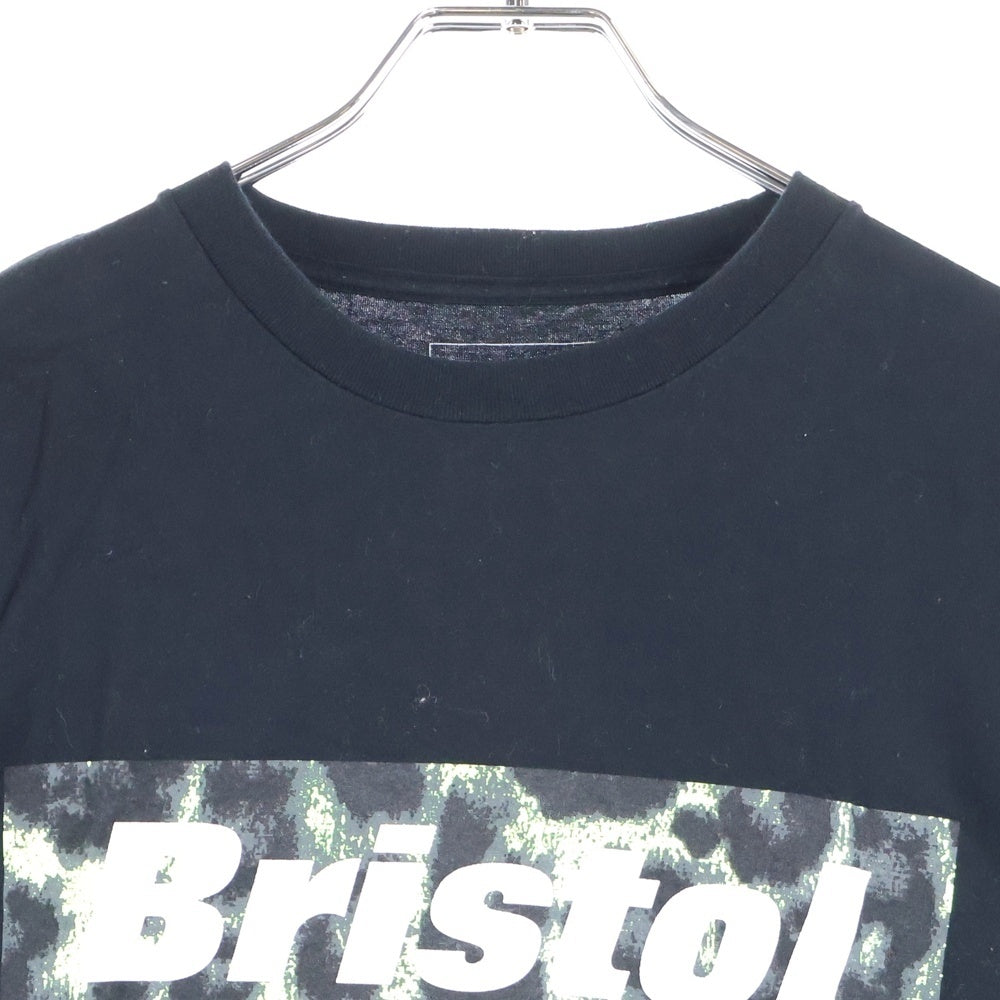 F.C.R.B./F.C.Real Bristol/FCRB(エフシーアールビー/エフシーレアルブリストル) 15SS CAMOFLAGE BRISTOL LOGO TEE カモ柄 ボックスロゴプリント半袖Tシャツ FCRB-150027