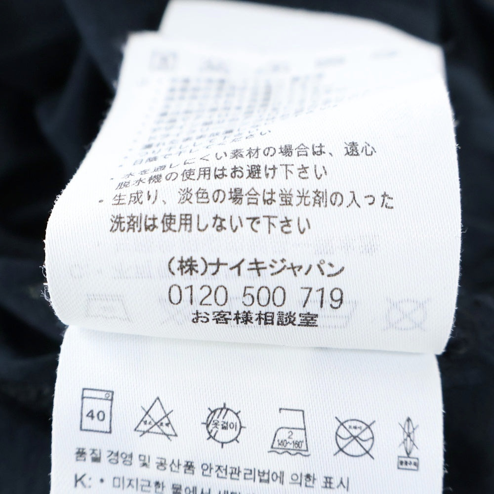 F.C.R.B.(エフシーアールビー) ×NIKE ナイキ スウッシュロゴプリントTシャツ 半袖クルーネックカットソー ブラック 410246-010