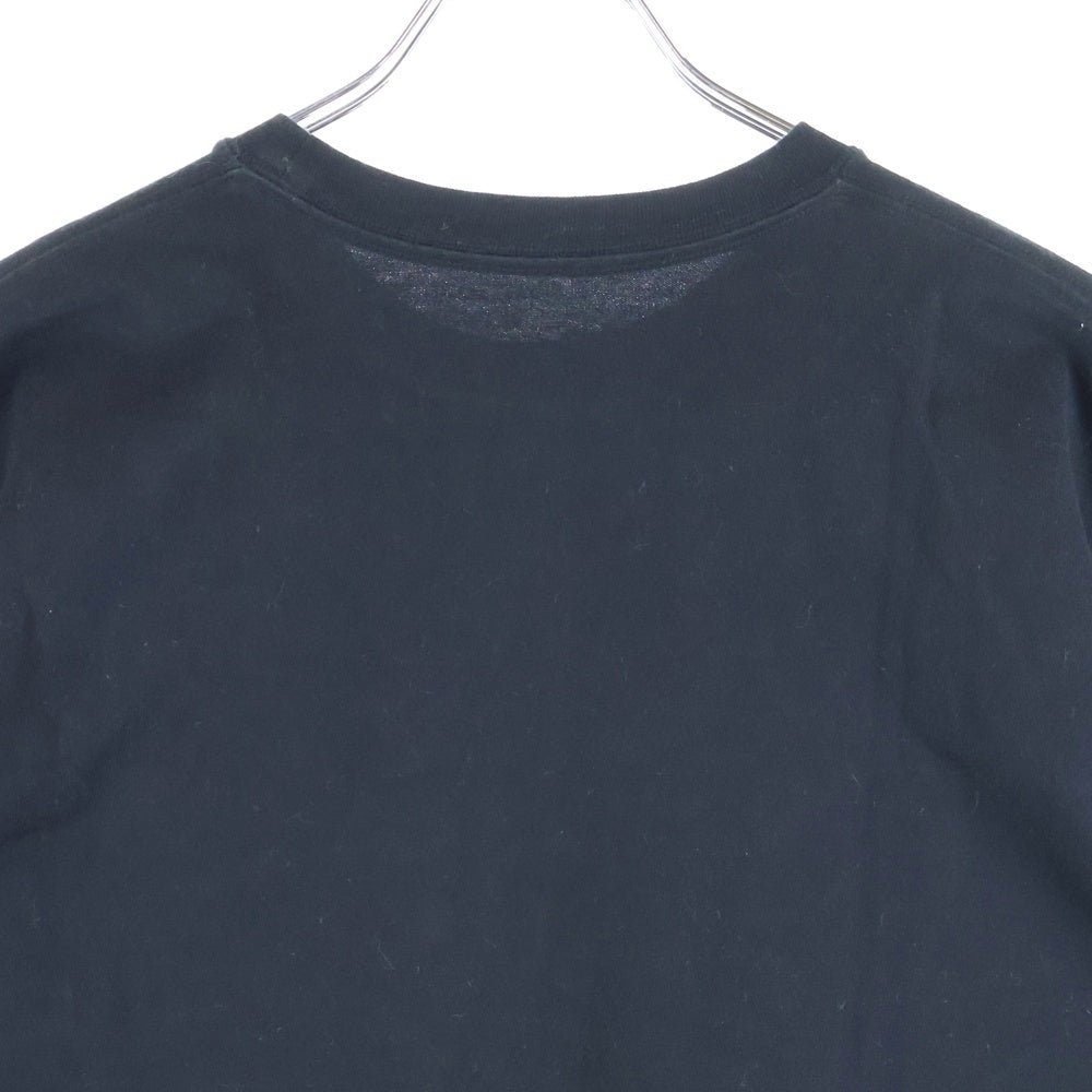 F.C.R.B./F.C.Real Bristol/FCRB(エフシーアールビー/エフシーレアルブリストル) 16SS STENCIL EMBLEM TEE ステンシル エンブレムロゴTシャツ 半袖クルーネックカットソー ブラック FCRB-167062