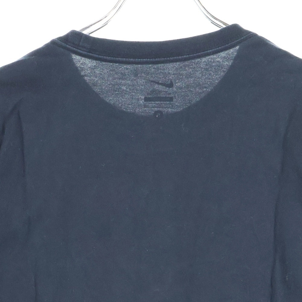 F.C.R.B./F.C.Real Bristol/FCRB(エフシーアールビー/エフシーレアルブリストル) カモ柄 フロントロゴプリントTシャツ 半袖クルーネックカットソー ブラック 640479-010