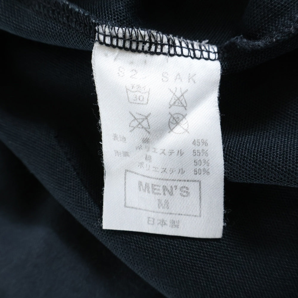 F.C.R.B./F.C.Real Bristol/FCRB(エフシーアールビー/エフシーレアルブリストル) ×NIKE 04AW REAL BLACKS ULTRAS TEE ナイキ フロントスカルプリント半袖Tシャツ