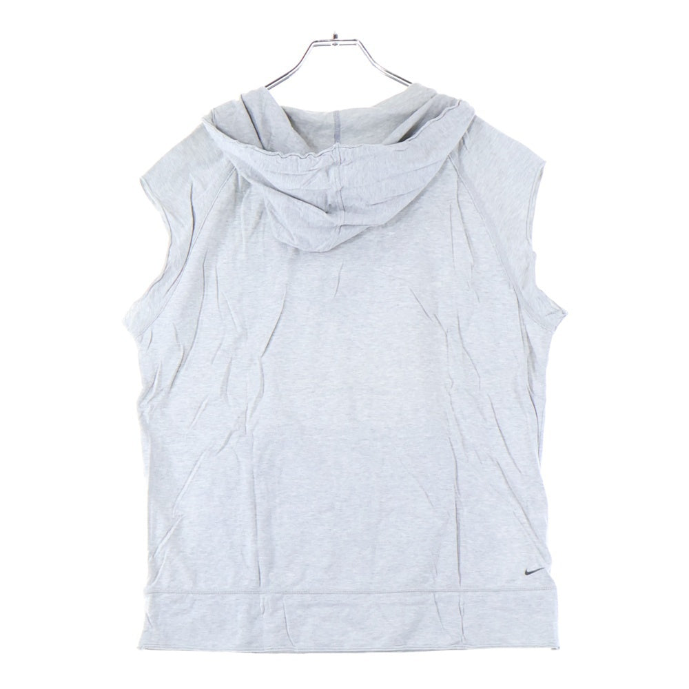 F.C.R.B./F.C.Real Bristol/FCRB(エフシーアールビー/エフシーレアルブリストル) カレッジロゴ ノースリーブ フーデッドカットソー Tシャツ グレー 197165