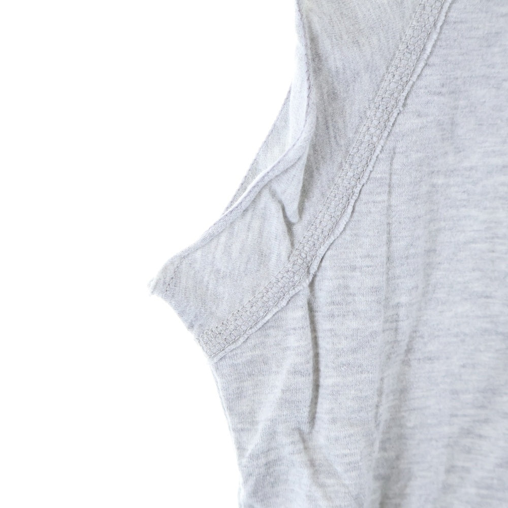 F.C.R.B./F.C.Real Bristol/FCRB(エフシーアールビー/エフシーレアルブリストル) カレッジロゴ ノースリーブ フーデッドカットソー Tシャツ グレー 197165